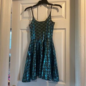 Mermaid Straps Skater Dress with Pockets! Blackmilk Clothing
